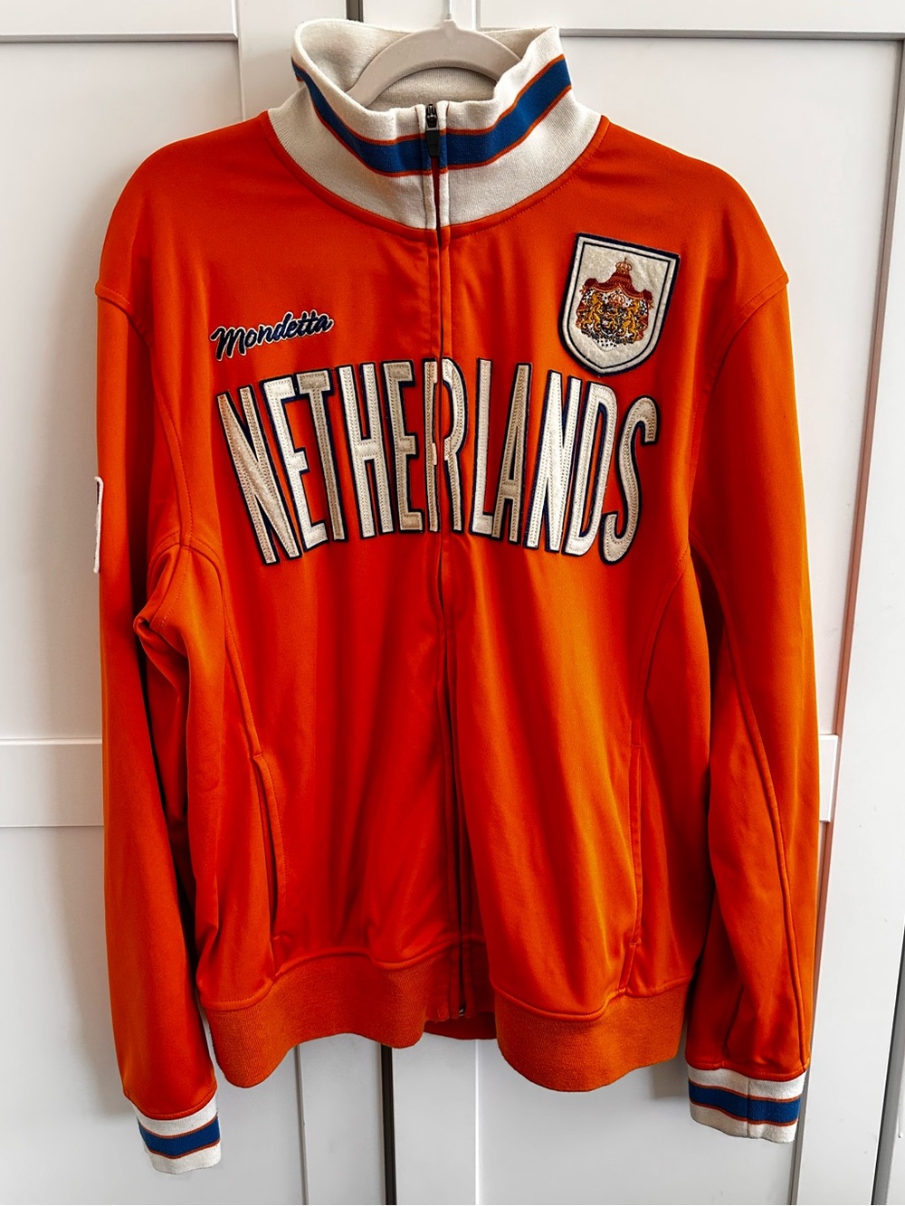 Vintage Mondetta Netherlands Orange Track Jacket 🇳🇱